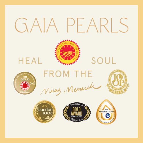 Gaia Pearls - AB Coğrafi İşaretli Natürel Sızma Zeytinyağı