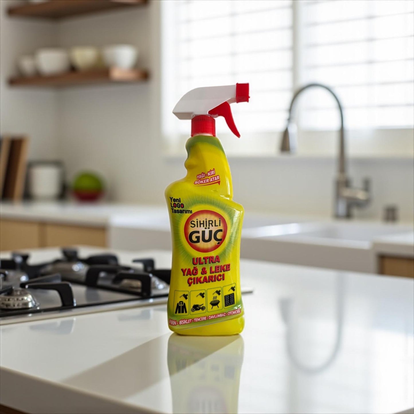 SİHİRLİ GÜÇ EXTRA GÜÇLÜ YAĞ VE LEKE ÇIKARICI 750 ML (16'lı Koli)