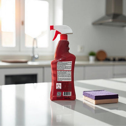 SİHİRLİ GÜÇ FIRIN-OCAK-MANGAL-ASPİRATÖR TEMİZLEYİCİ (AKTİF KÖPÜK) 500 ML (16'lı Koli)