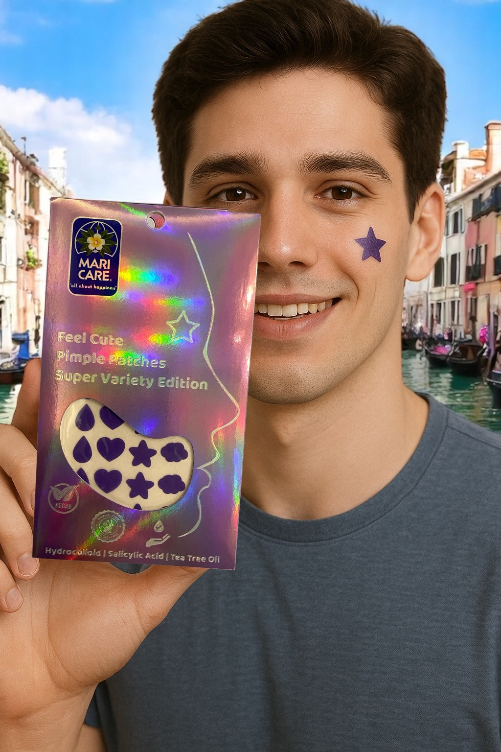 Superstars Edition Mari Care Feel Cute hidrokolloid akne bandı