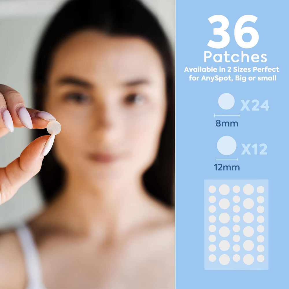 Mari Care Feel Cute Pimple Patches - Supercircle Edition Şeffaf