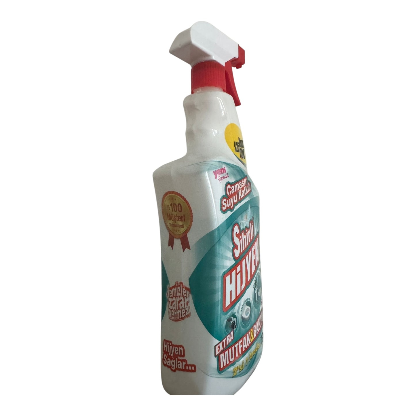 SİHİRLİ HİJYEN ÇAMAŞIR SUYU KATKILI TEMİZLEYİCİ MUTFAK & BANYO 750 ML (16'lı Koli)