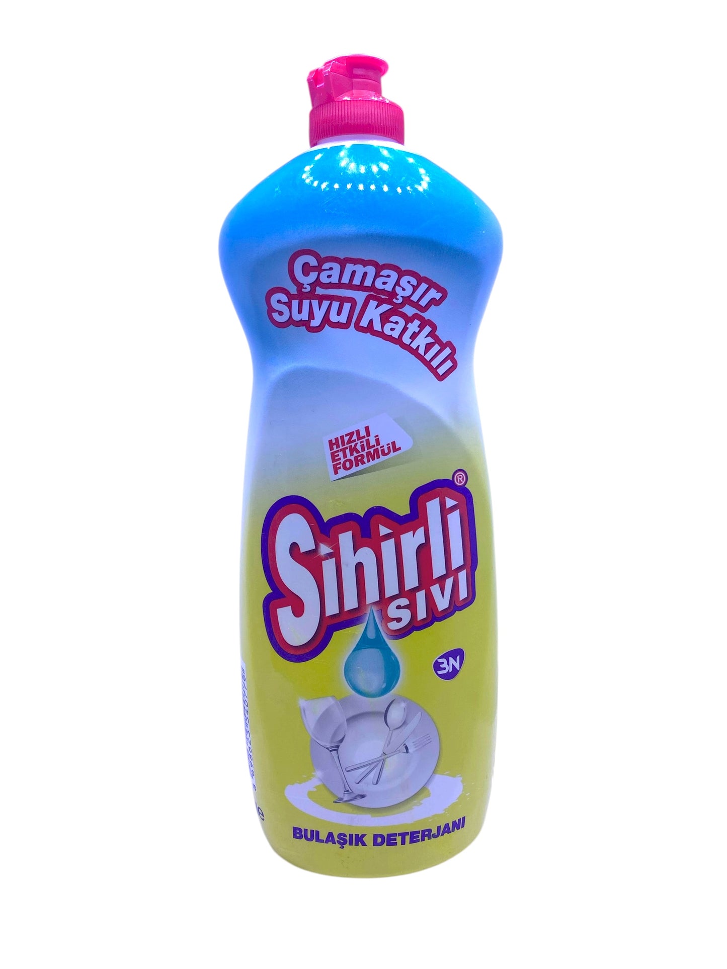 SİHİRLİ SIVI ÇAMAŞIR SUYU KATKILI BULAŞIK DETERJANI 650 ml (20'li koli)