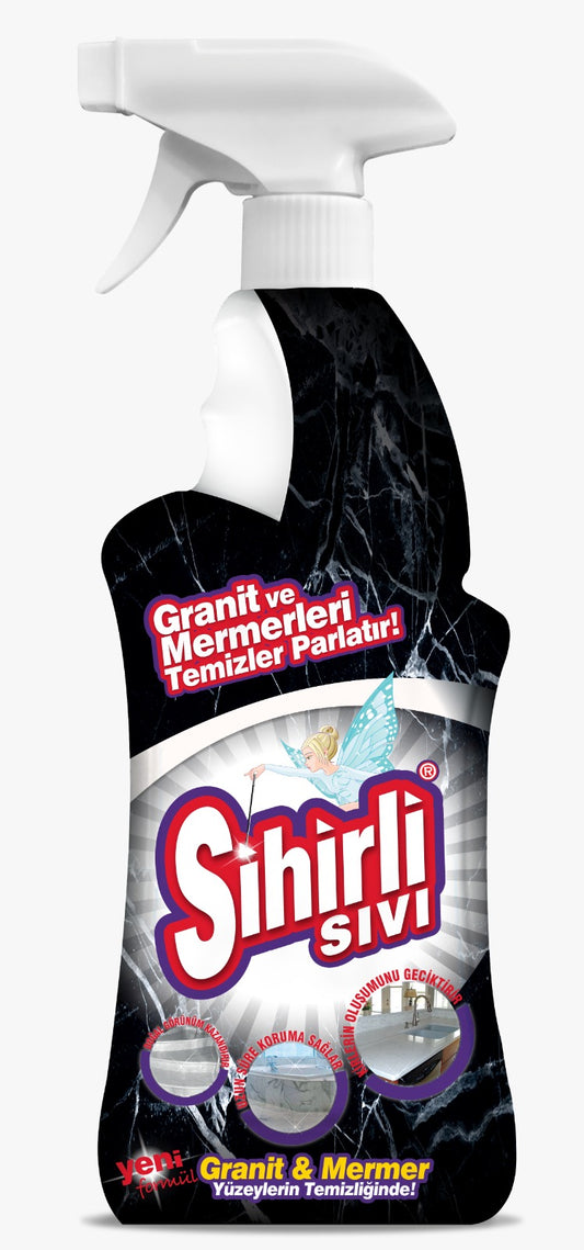 SİHİRLİ SIVI GRANİT VE MERMER TEMİZLEYİCİ (16'lı Koli)