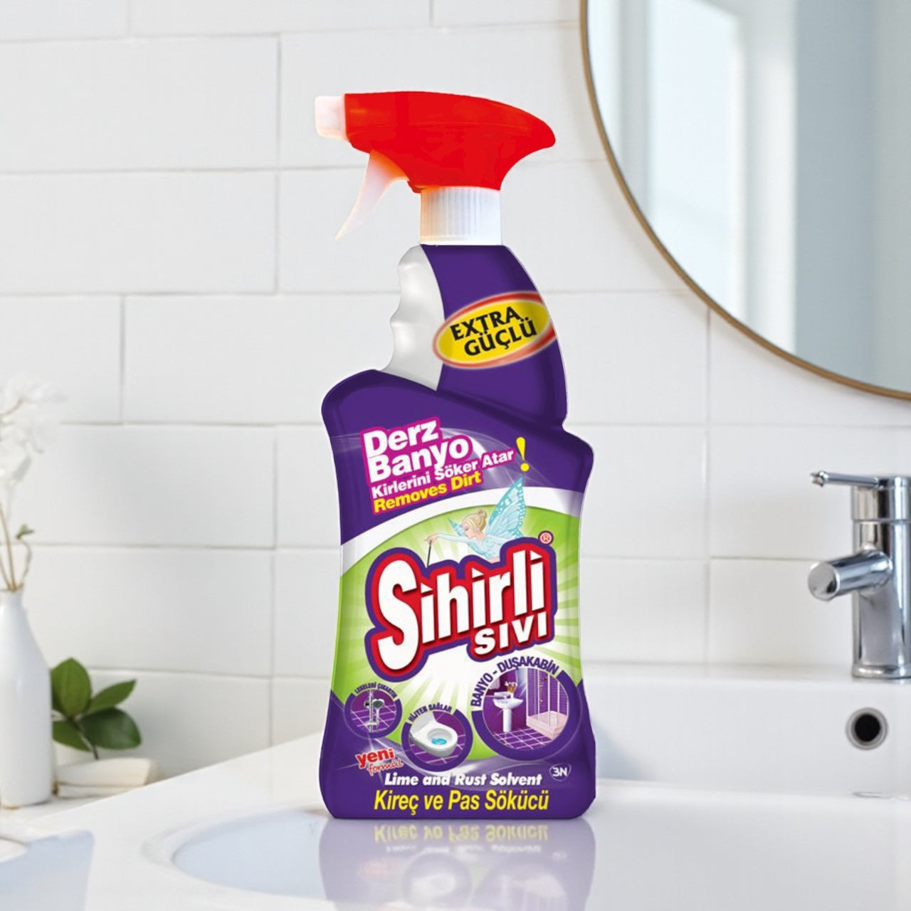 SİHİRLİ SIVI DERZ & BANYO TEMİZLEYİCİ 750 ML (16'lı Koli)