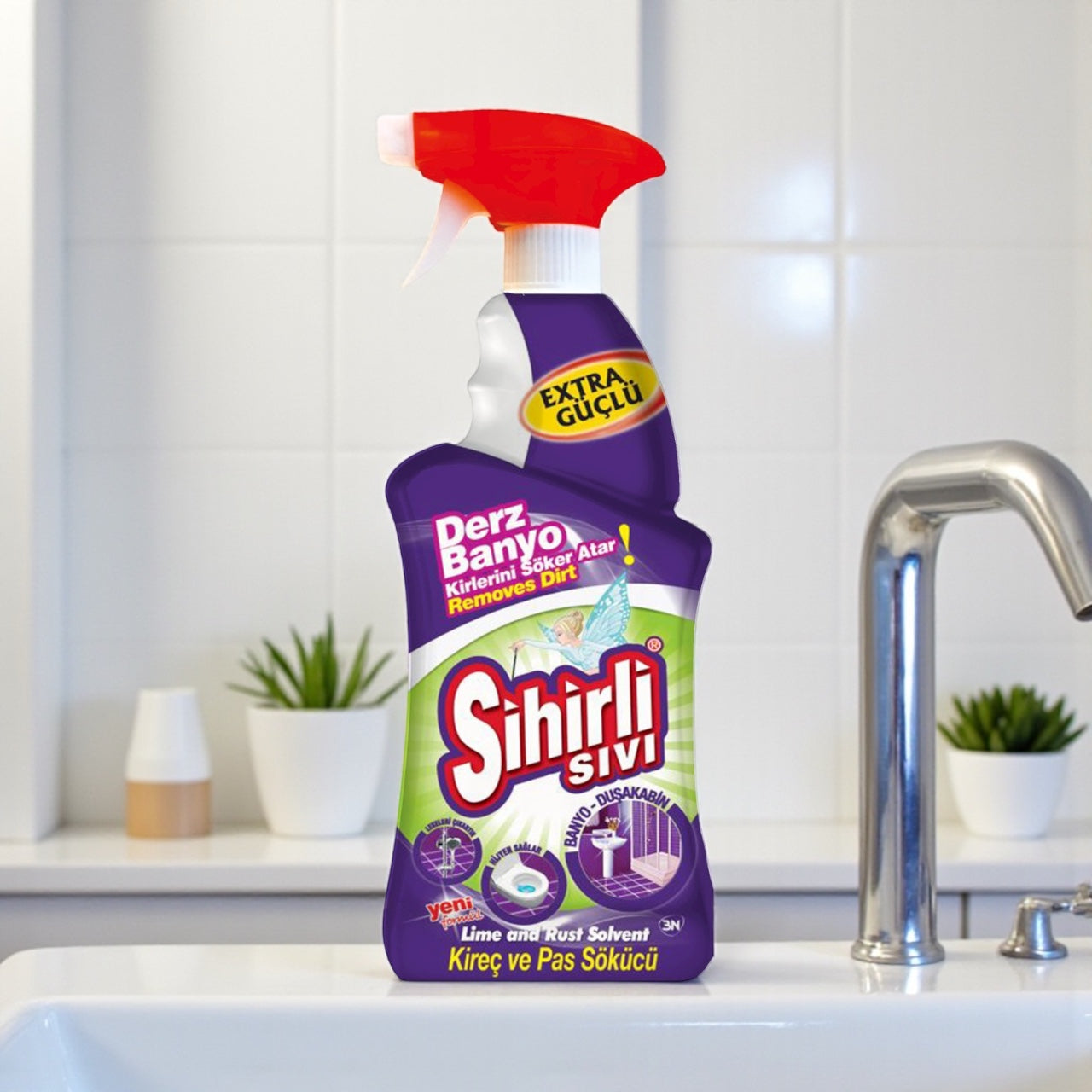 SİHİRLİ SIVI DERZ & BANYO TEMİZLEYİCİ 750 ML (16'lı Koli)