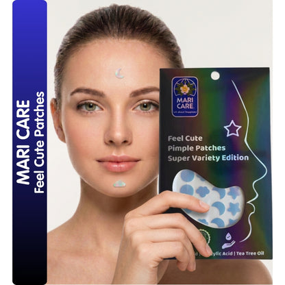 Mari Care Feel Cute Pimple Patches - Super Variety Edition Hologram 24 Adet