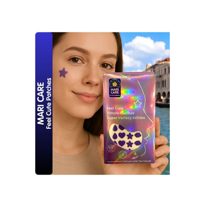 Mari Care Feel Cute Pimple Patches - Super Variety Edition Mor 24 Adet