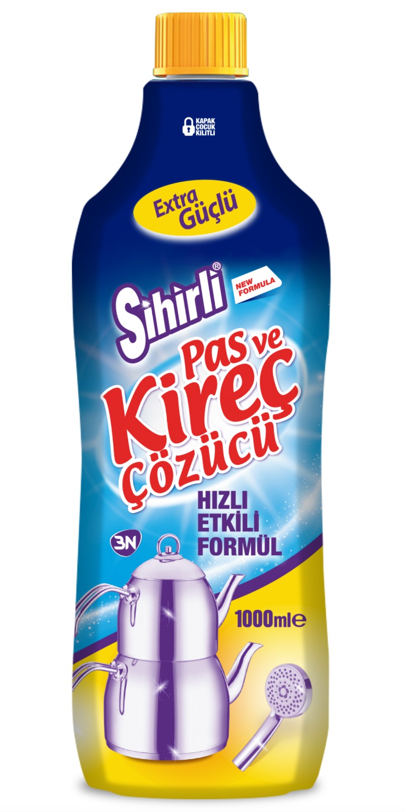 SİHİRLİ GÜÇ PAS VE KİREÇ SÖKÜCÜ 1000 ML (20'li Koli)