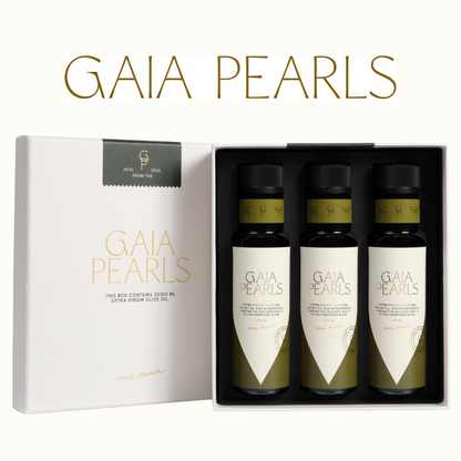 Gaia Pearls Karma Hediyelik Set - Yeşil & Turuncu Seri 3x100ml 2'li Set
